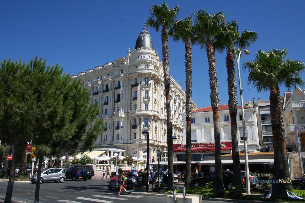 H&ocirc;tel Carlton &agrave; Cannes.