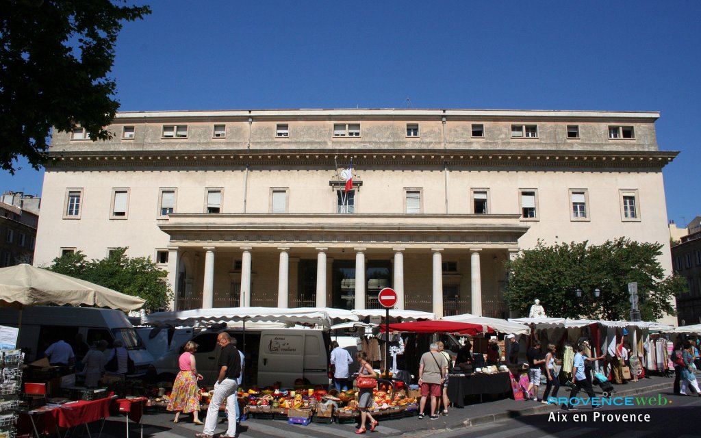 March&eacute; &agrave; Aix en Provence.
