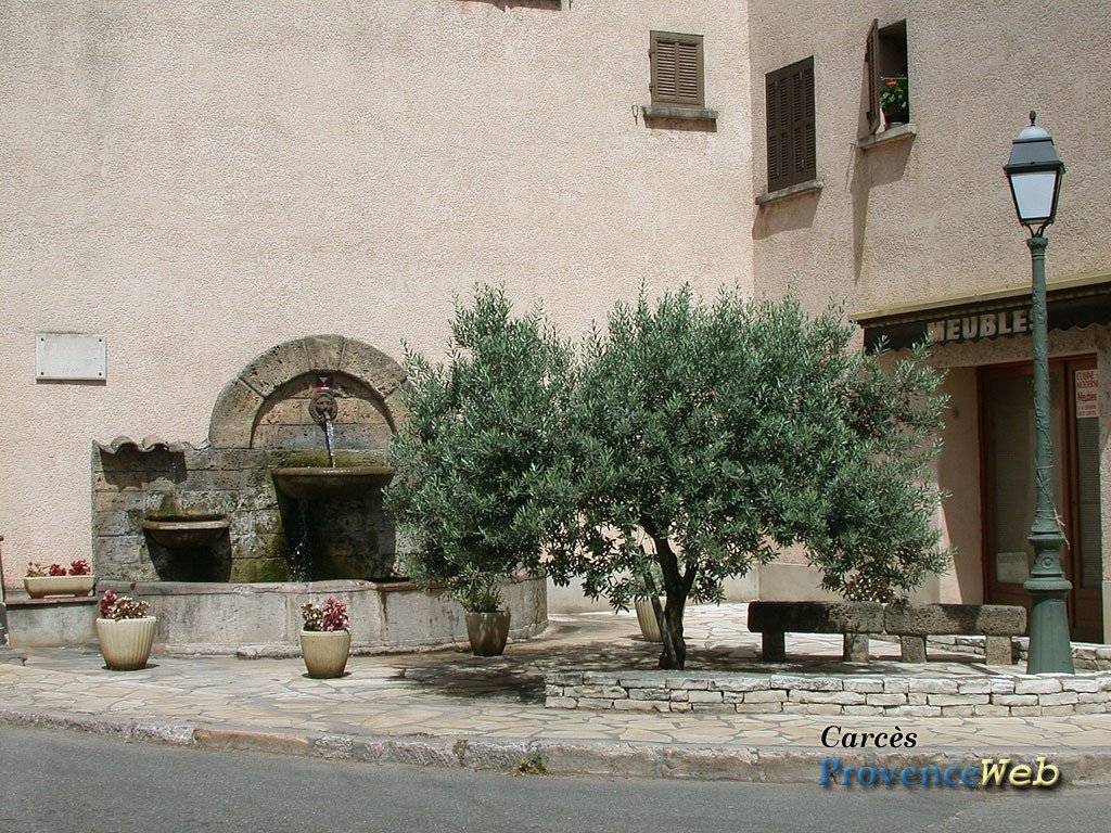 Village de Carc&egrave;s.