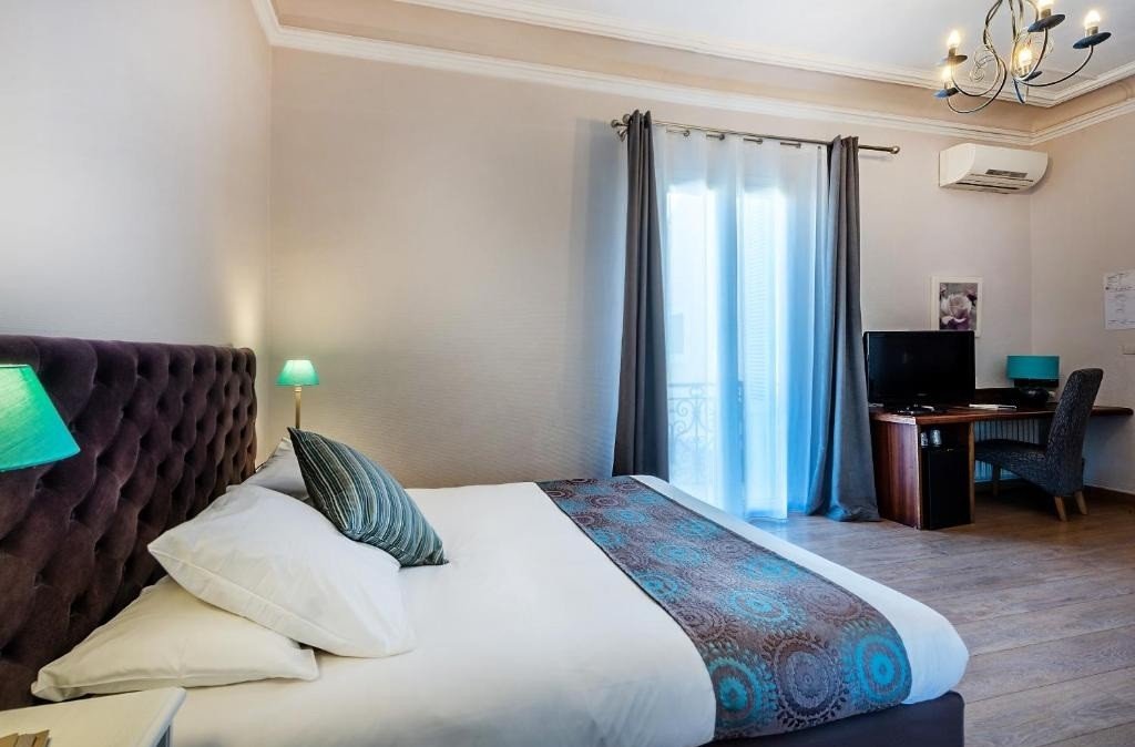 chambre de l'H&ocirc;tel Sainte Anne &agrave; Apt.