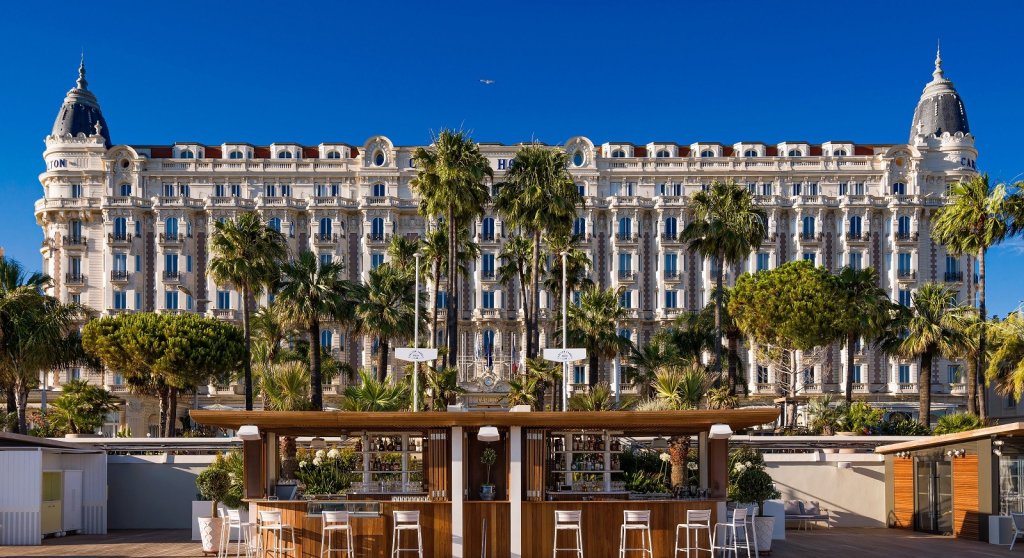 L'H&ocirc;tel Carlton &agrave; Cannes.