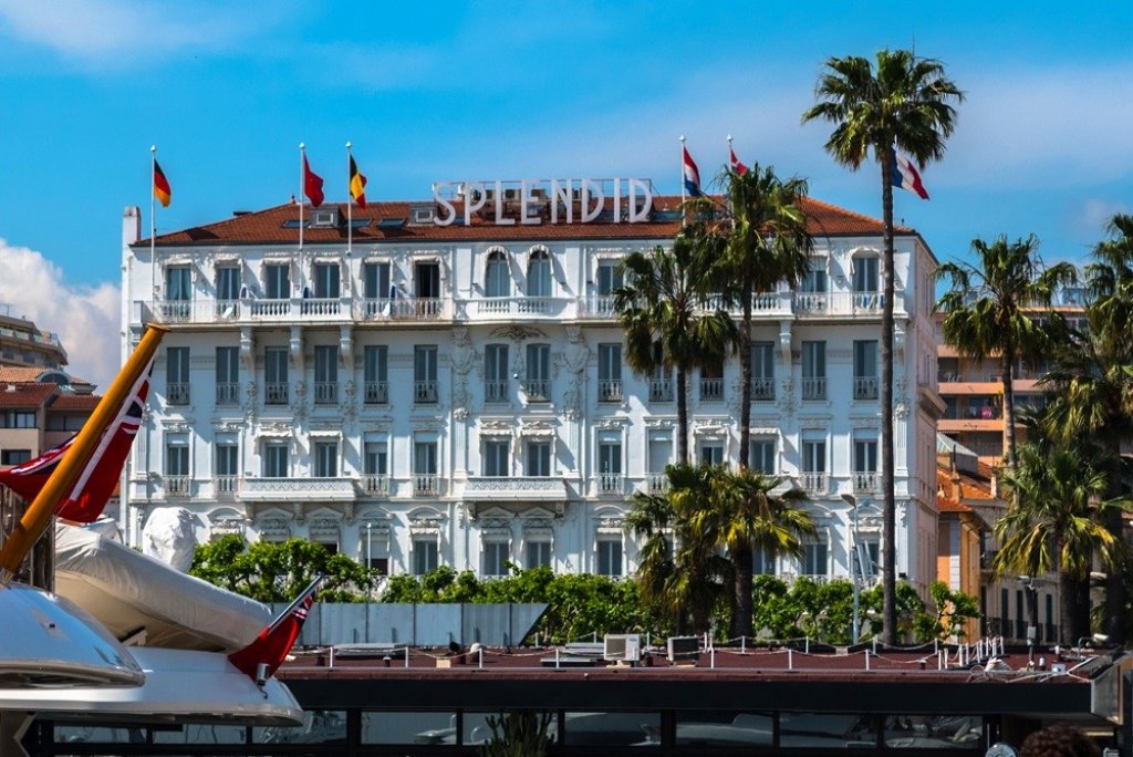 L'H&ocirc;tel Splendid de Cannes.