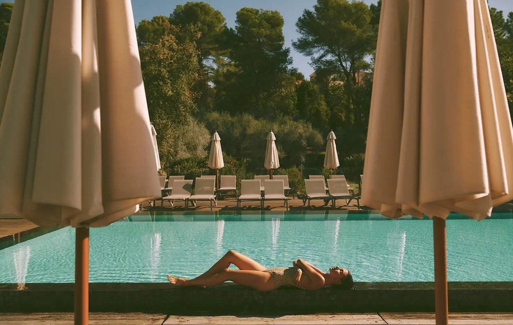 La piscine du Club Med d'Opio.