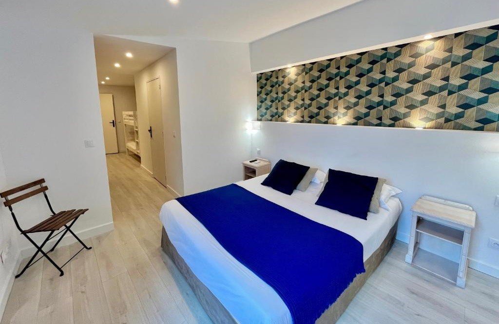 Chambre de l'H&ocirc;tel de Flore.