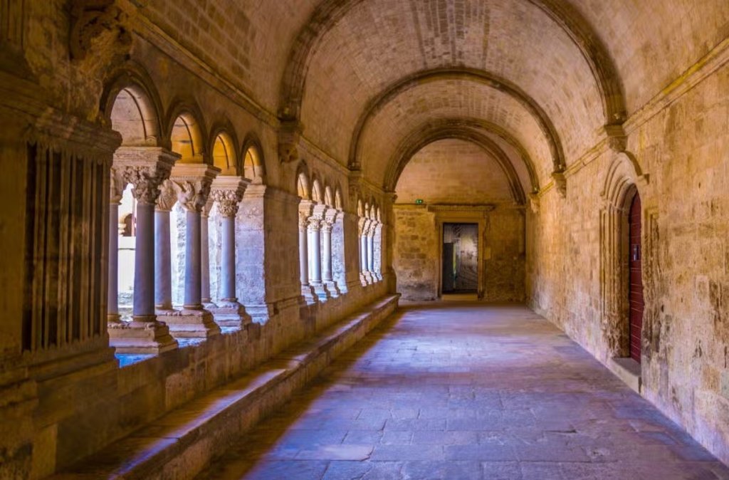 Couloir de l'abbaye.