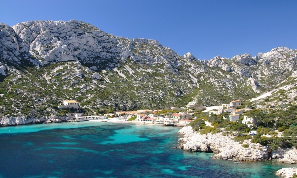 La calanque de Sormiou.