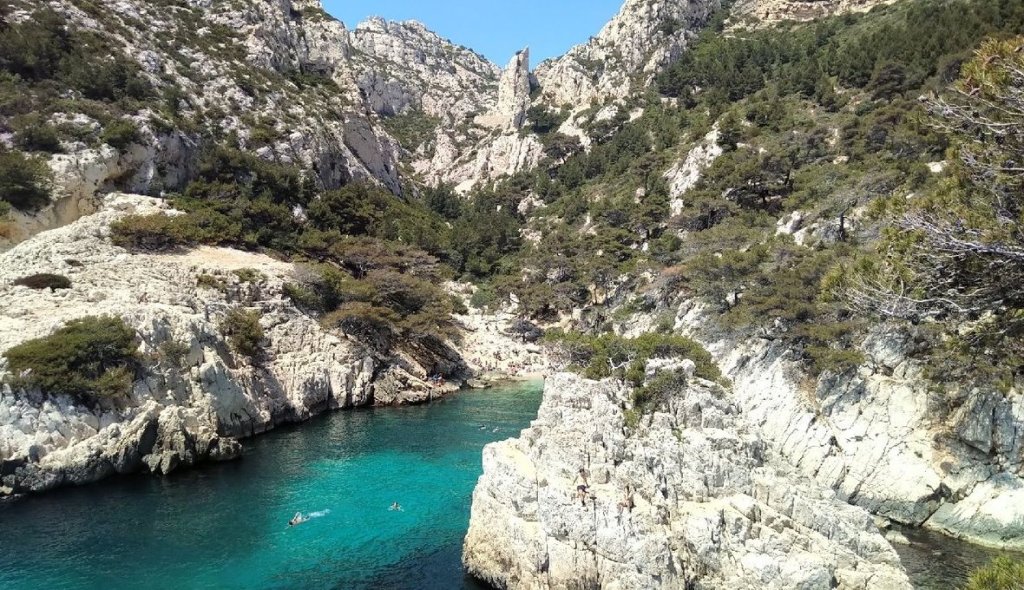 La calanque de Sugiton.