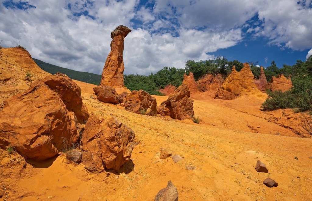 Le Colorado Proven&ccedil;al &agrave; Rustrel.