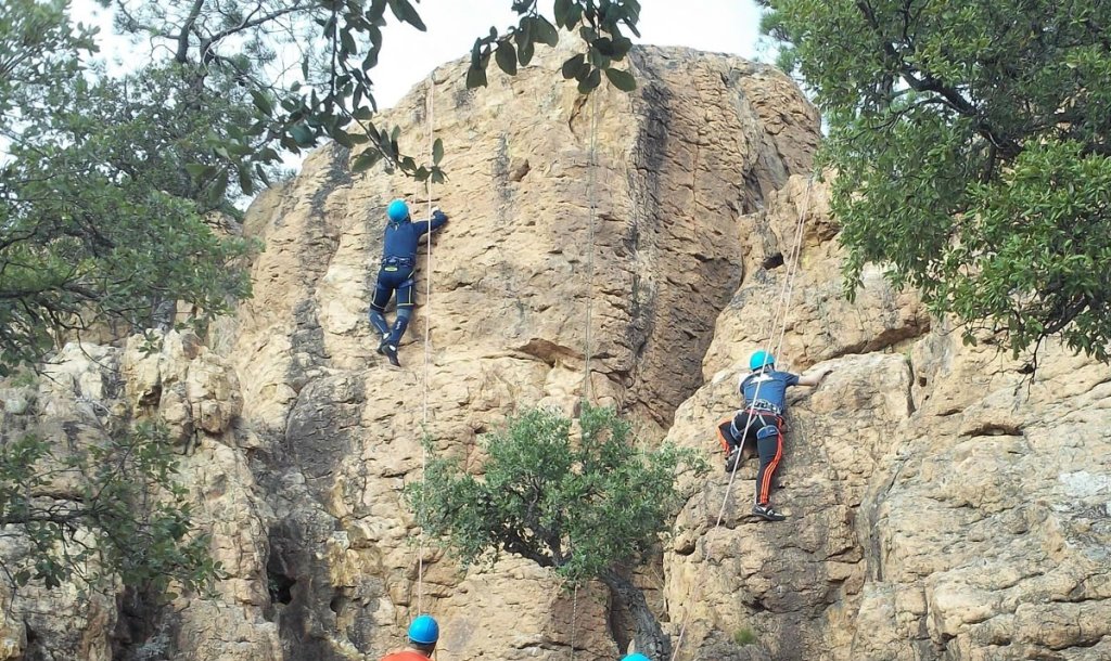 Escalade au Blavet.