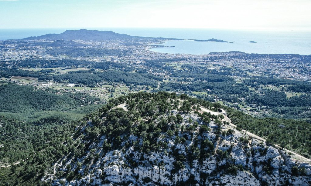 Panorama depuis le sommet du Gros Cerveau.