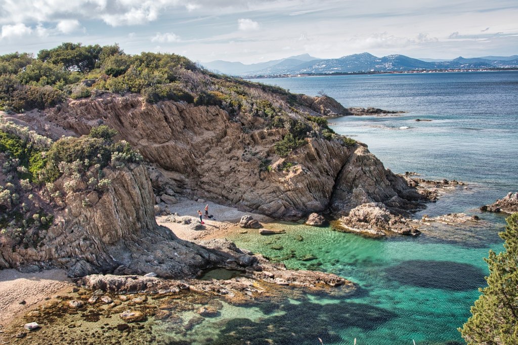 Jolie crique &agrave; Giens.