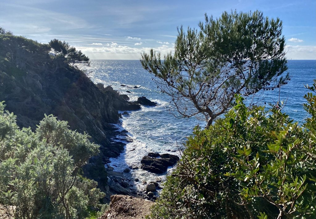 Randonn&eacute;e sur la presqu'&icirc;le de Giens.