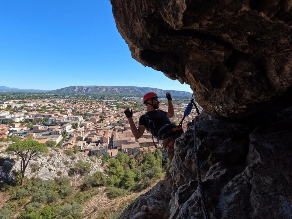 Escalade &agrave; Cavaillon.