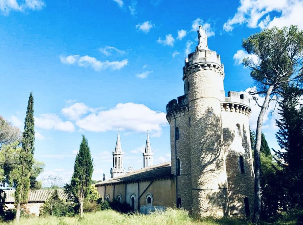 Vue de l'Abbaye de Frigolet.