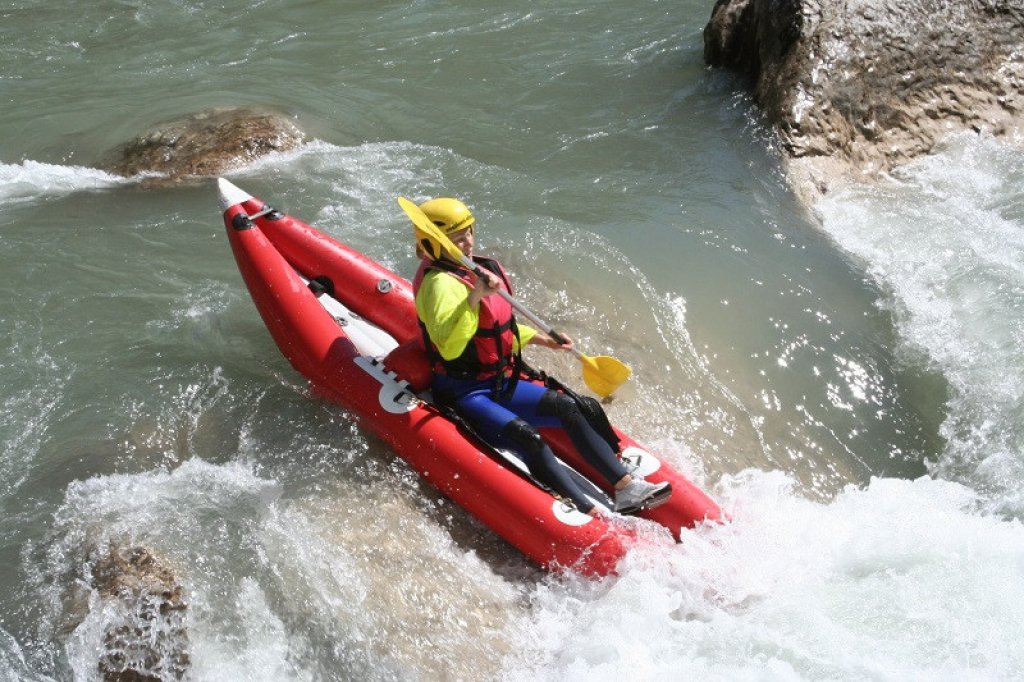 Air boat dans le Verdon.