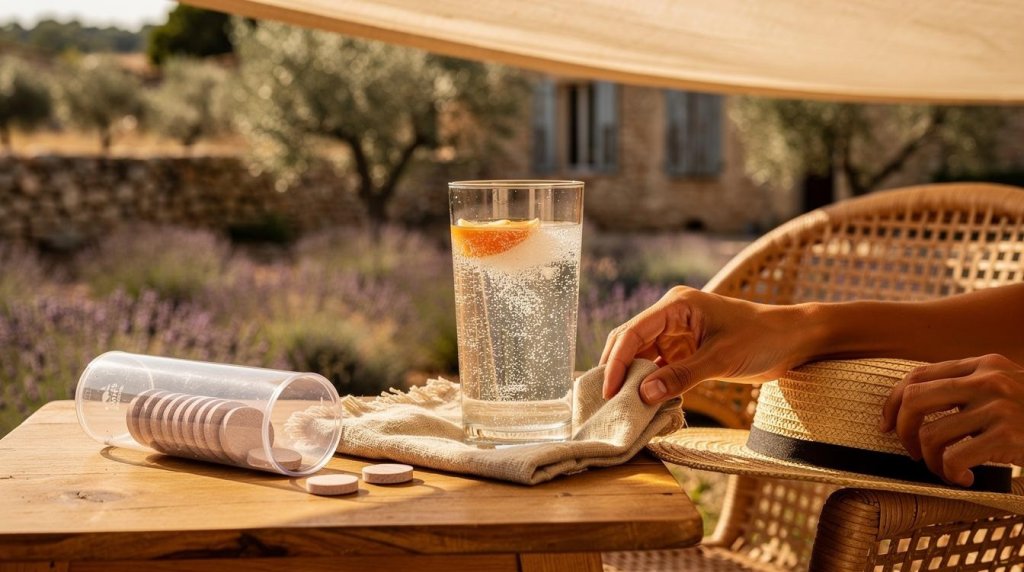 Comment s'hydrater l'&eacute;t&eacute; en Provence.