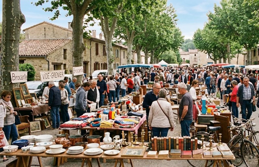 Brocantes en r&eacute;gion PACA.