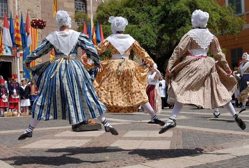 F&ecirc;tes en Provence en Avril.