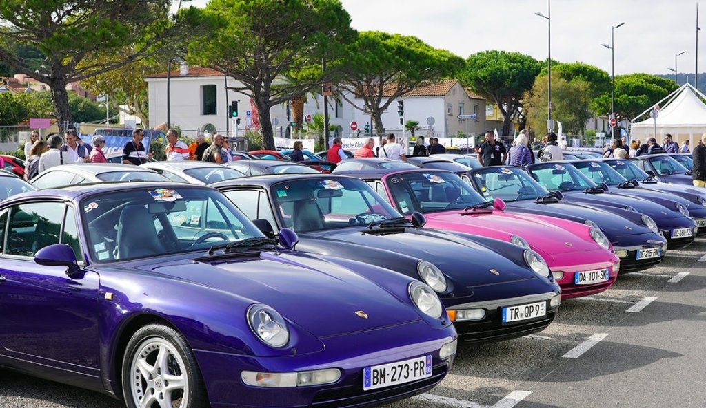Paradis Porsche &agrave; St Tropez.