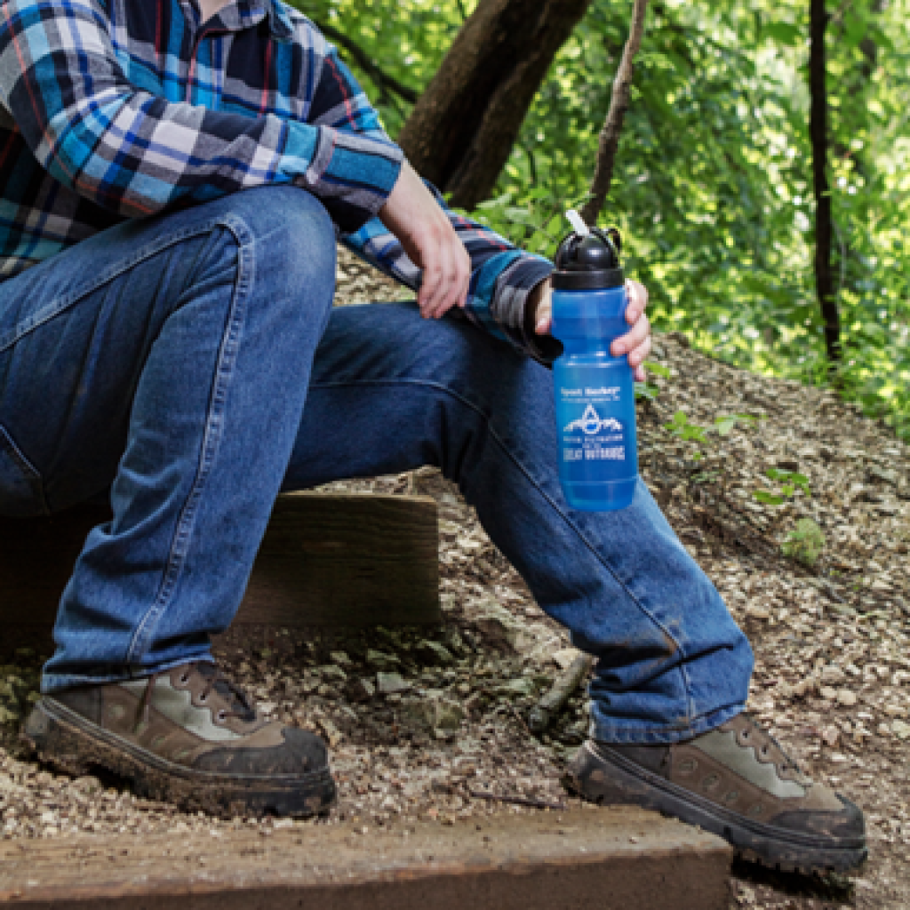 Filtre pour eau potable.