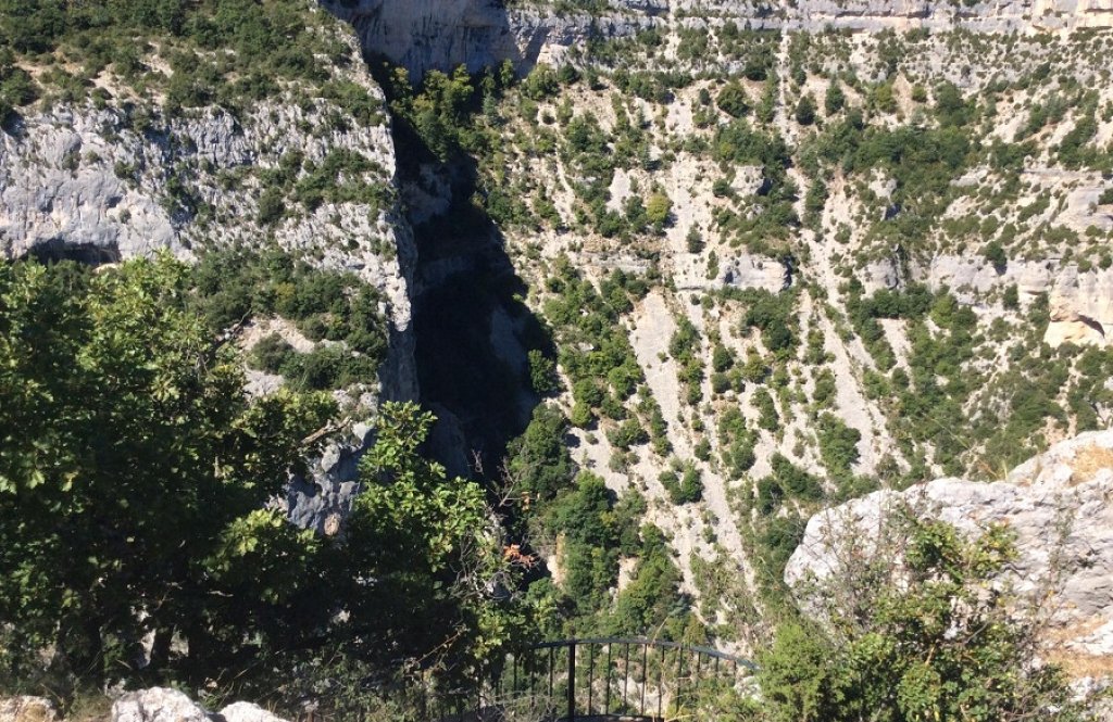 Les gorges de la Nesque.