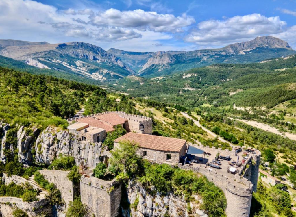 H&ocirc;tel du Ch&acirc;teau de Trigance.