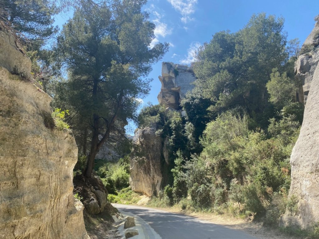 Route des Alpilles.