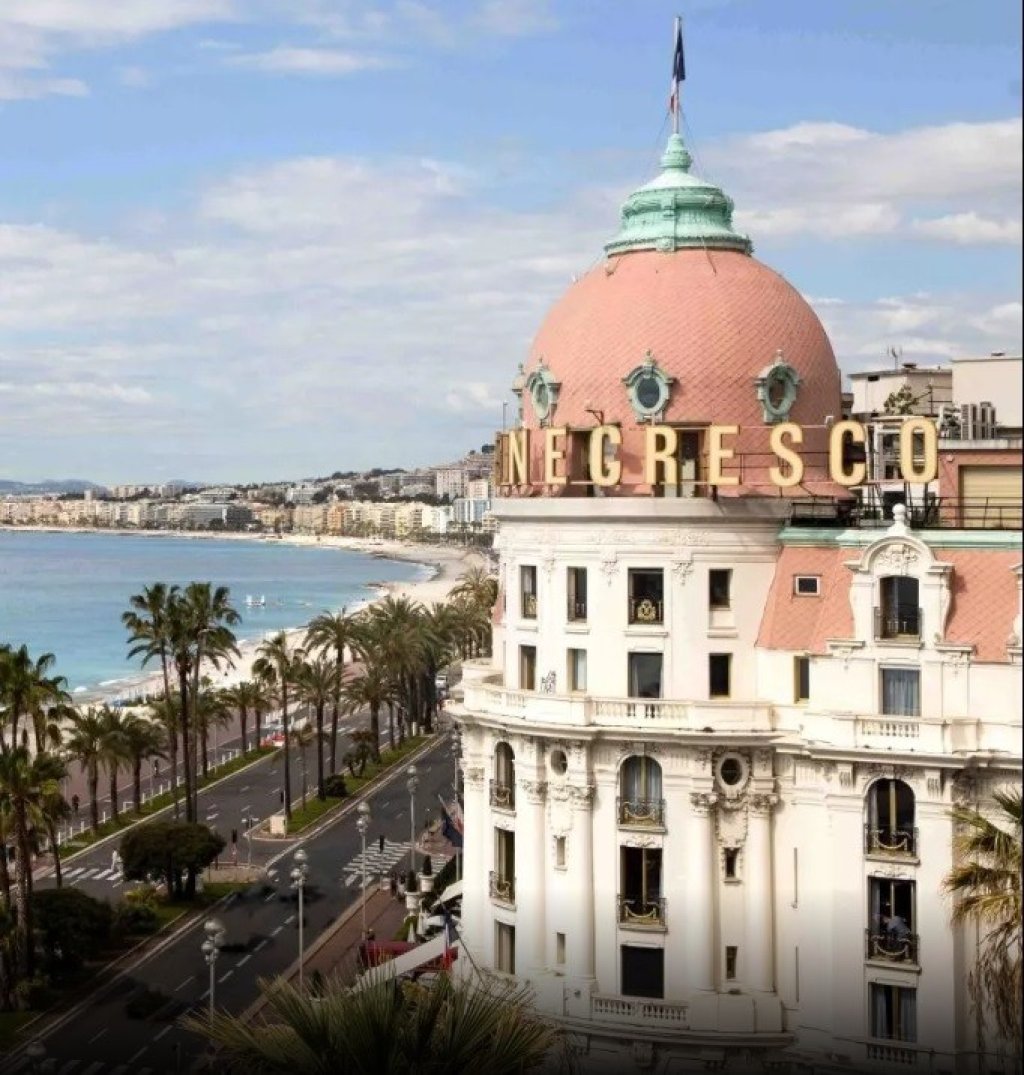 L'H&ocirc;tel Negresco &agrave; Nice.