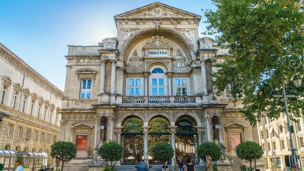 R&eacute;veillon &agrave; l'Op&eacute;ra d'Avignon.