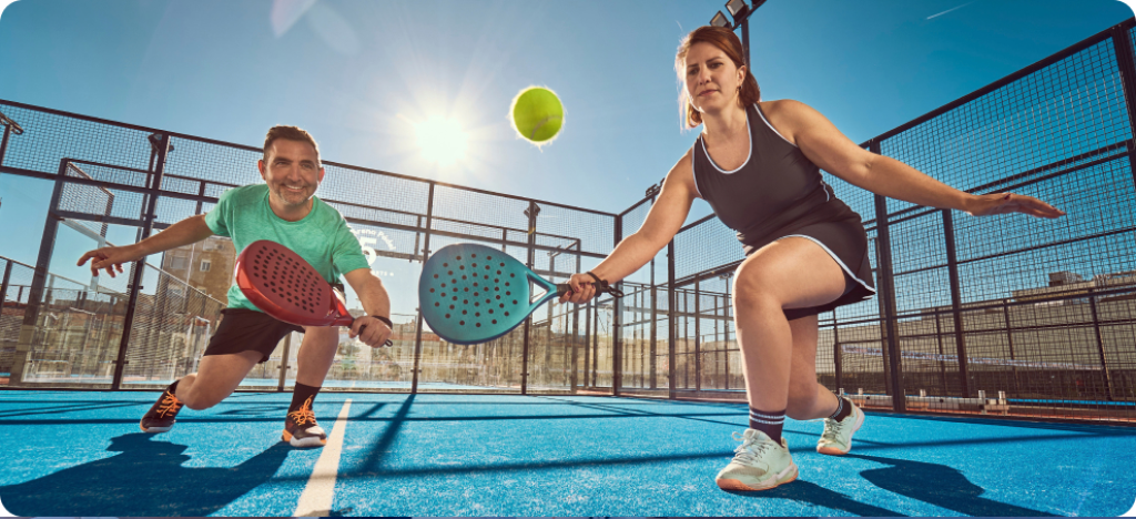 Padel &agrave; Marseille.