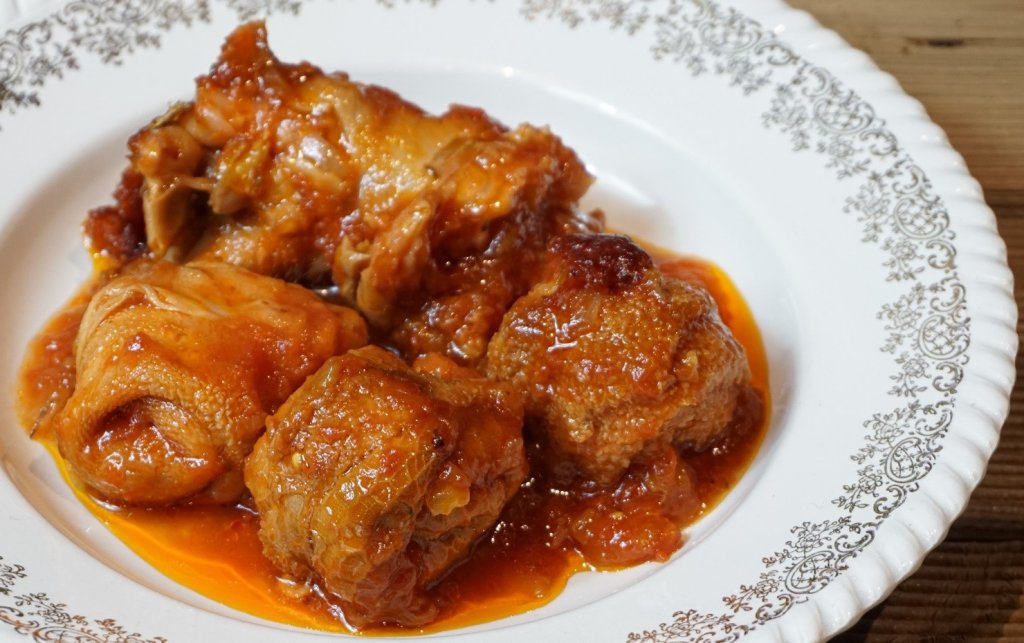 Pieds paquets &agrave; la marseillaise.