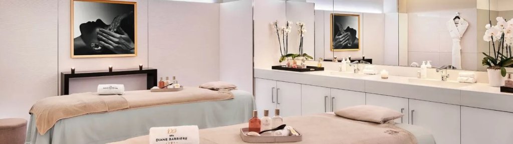 Le spa de l'h&ocirc;tel Majestic &agrave; Cannes.