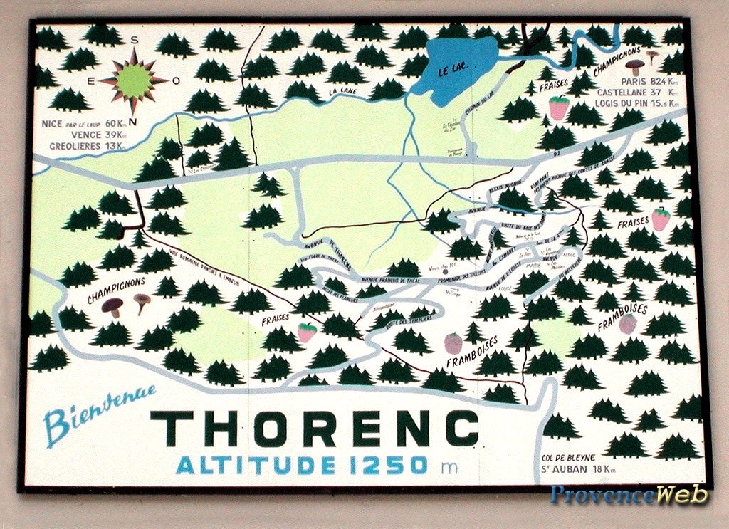 Plan de Thorenc.