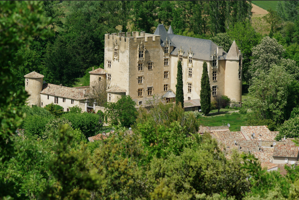 Ch&acirc;teau d'Allemagne en Provence.