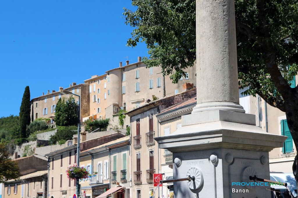 Banon dans les Alpes de Haute Provence.