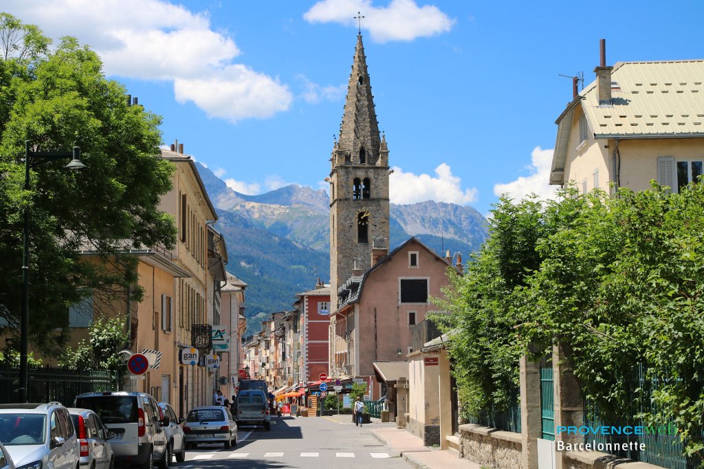 Village de Barcelonnette.