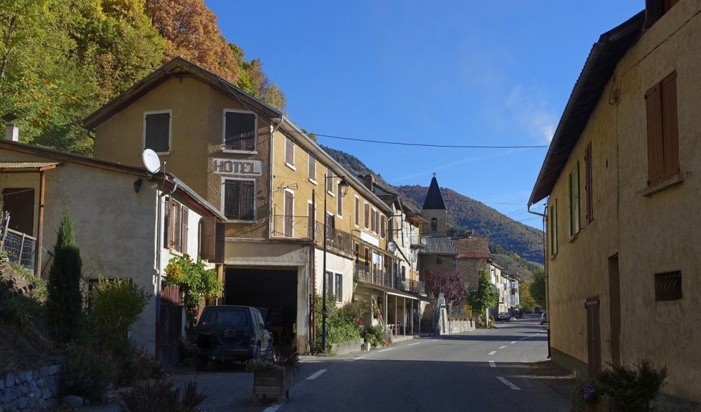 Le village de Barles (04).