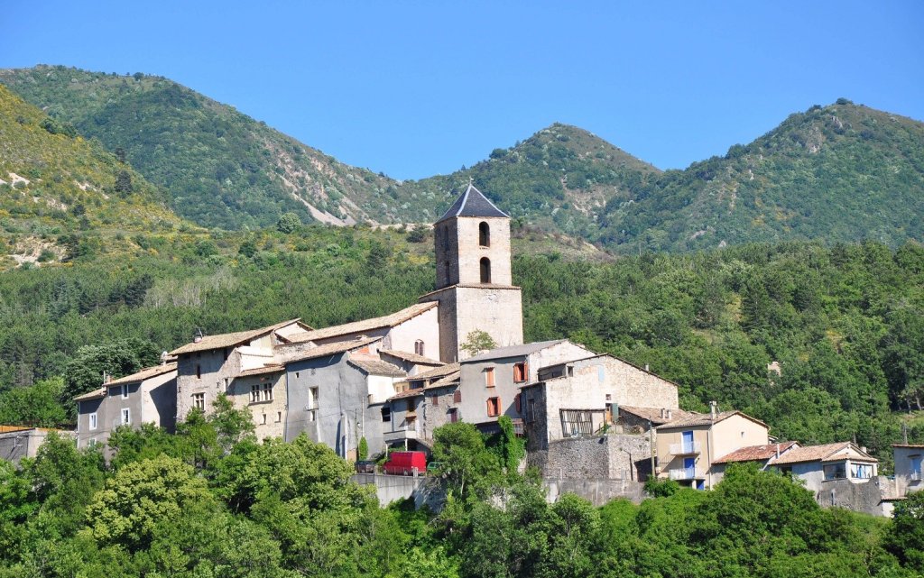 Le village de Barras dans le 04.