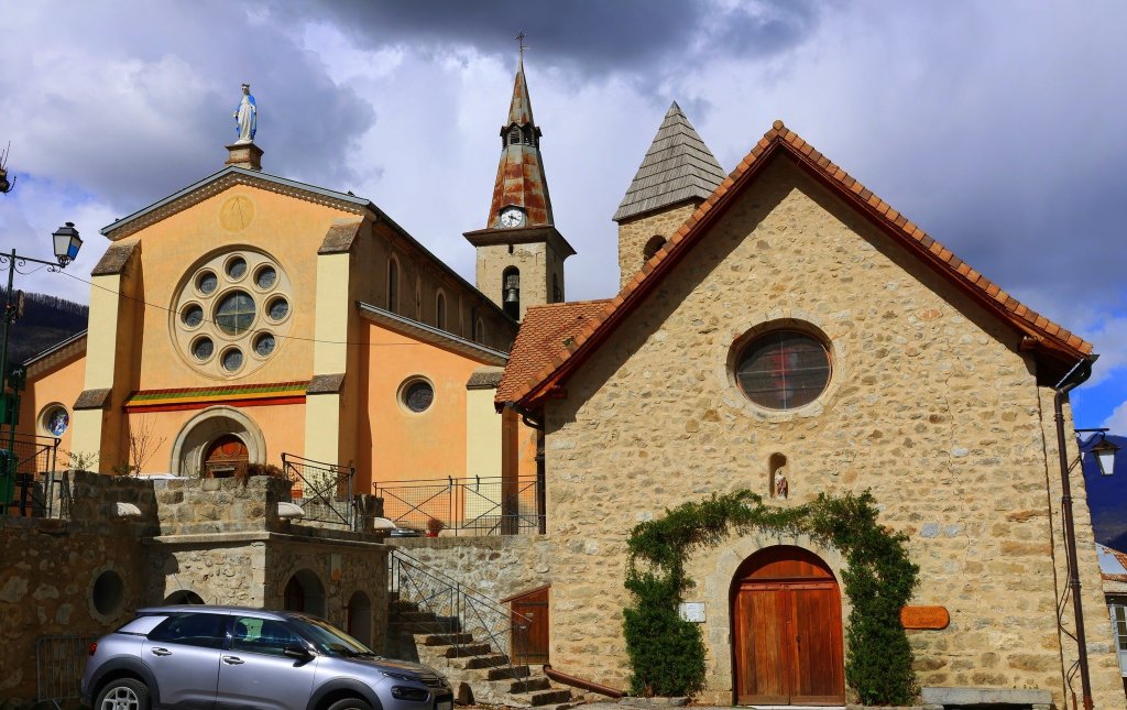 Eglise de Beauvezer.