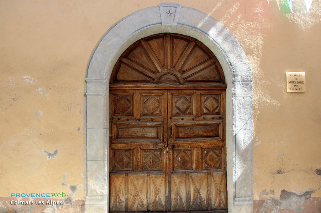 Porte de la Chapelle de Notre Dame des Graces.