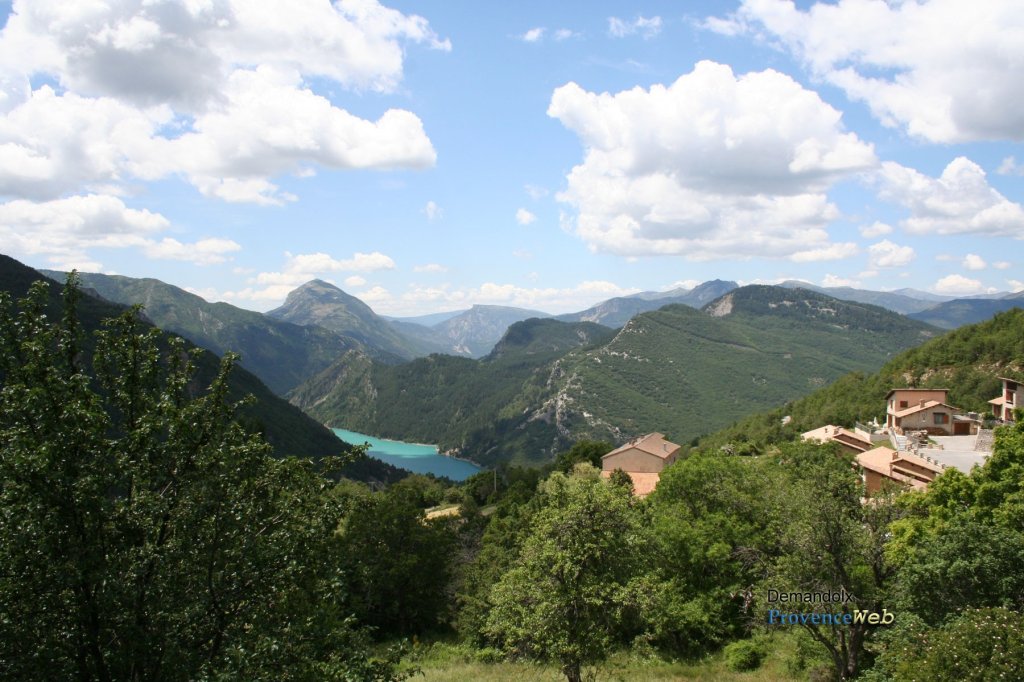 Vue sur le lac.