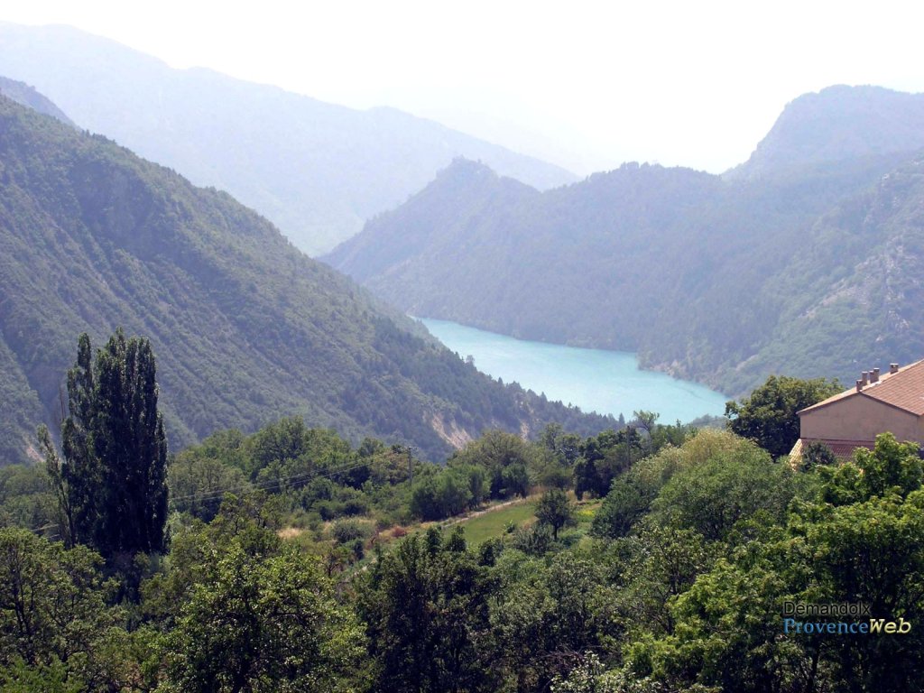Lac depuis Demandolx.
