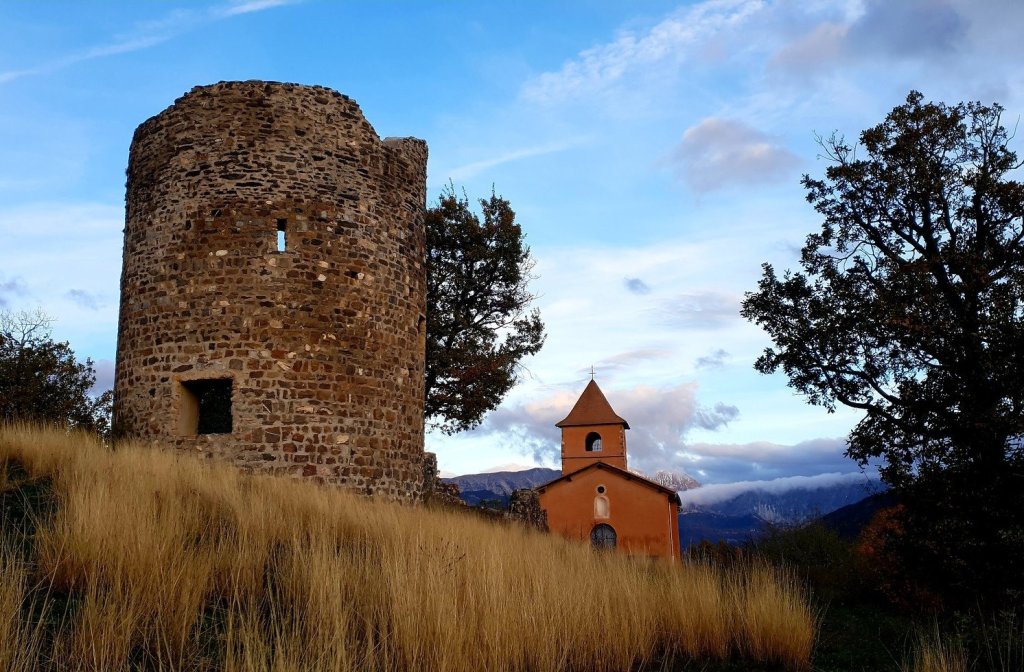 Le Brusquet dans les Alpes de Haute Provence.