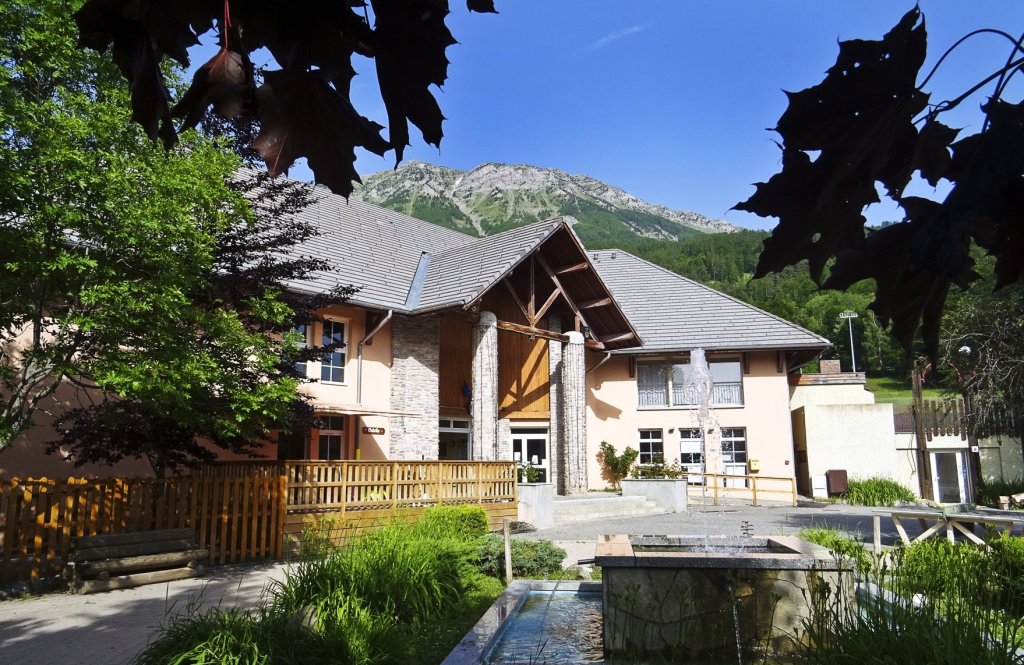 Le village de Montclar dans les Alpes de Haute Provence.