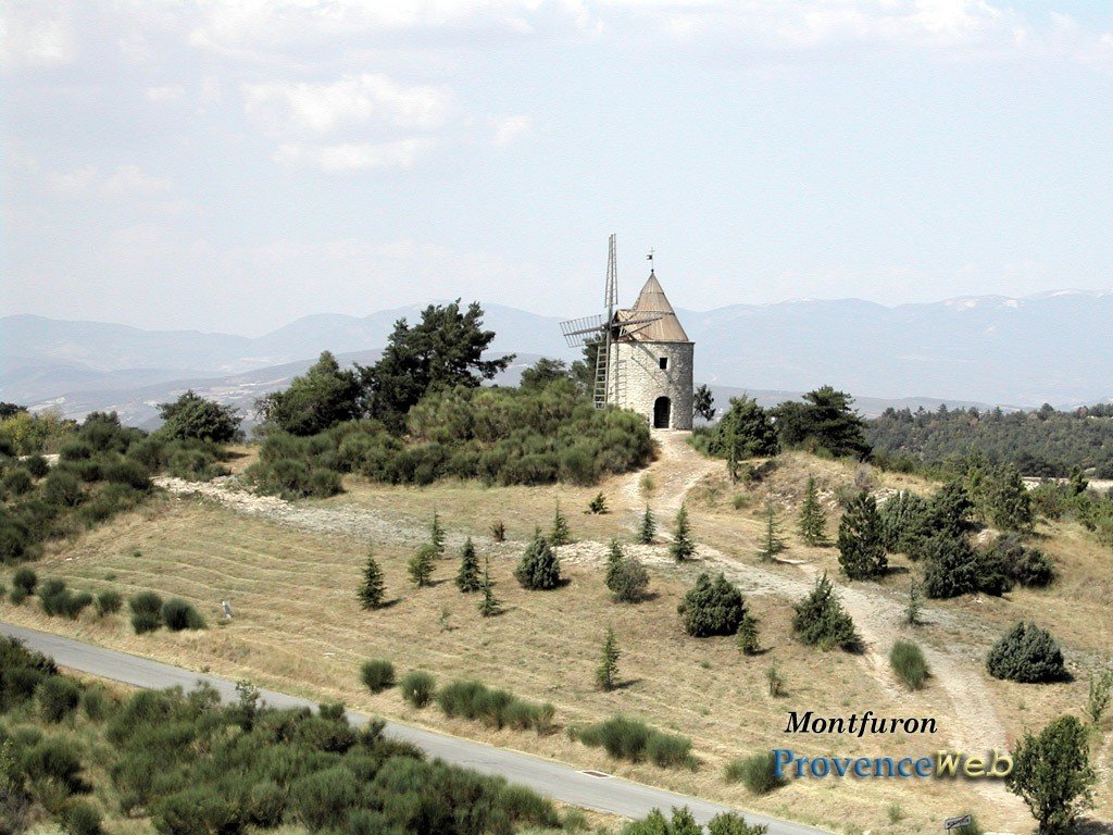 Moulin de Montfuron.