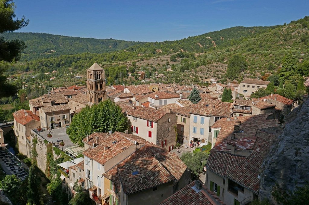 village de Moustiers Sainte Marie.