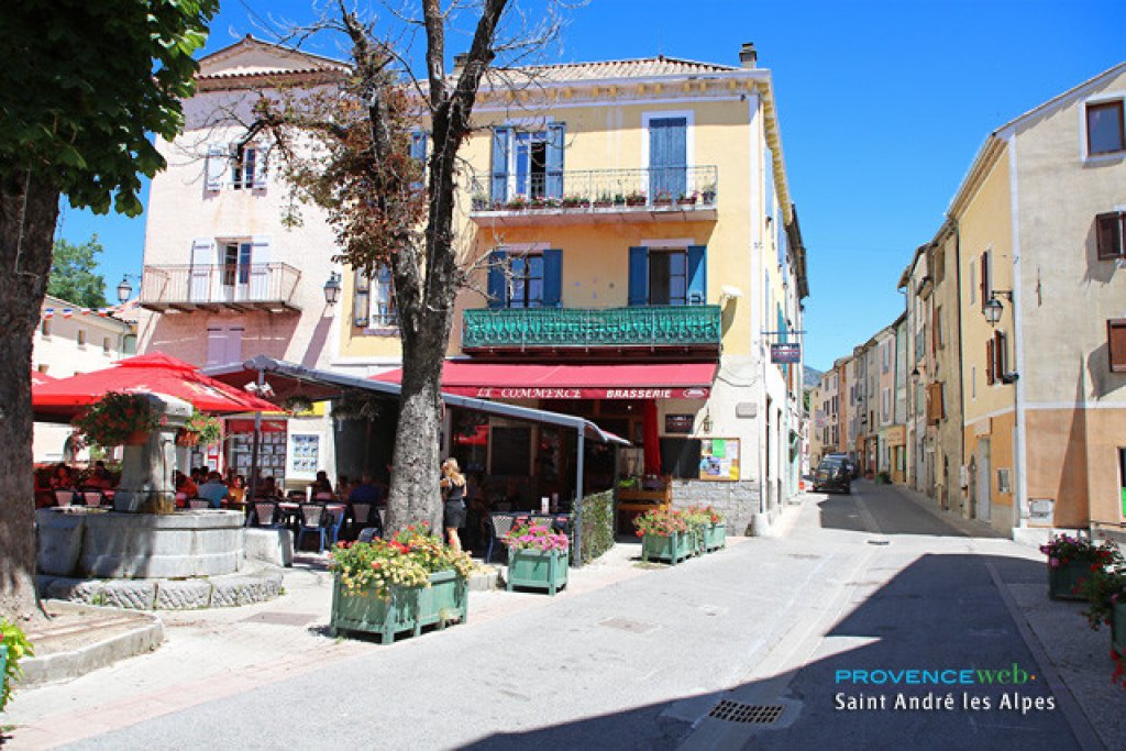 Commerce Saint Andr&eacute; les Alpes.