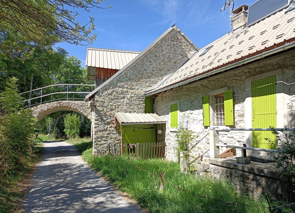 Le village de Selonnet dans les Alpes de Haute Provence.