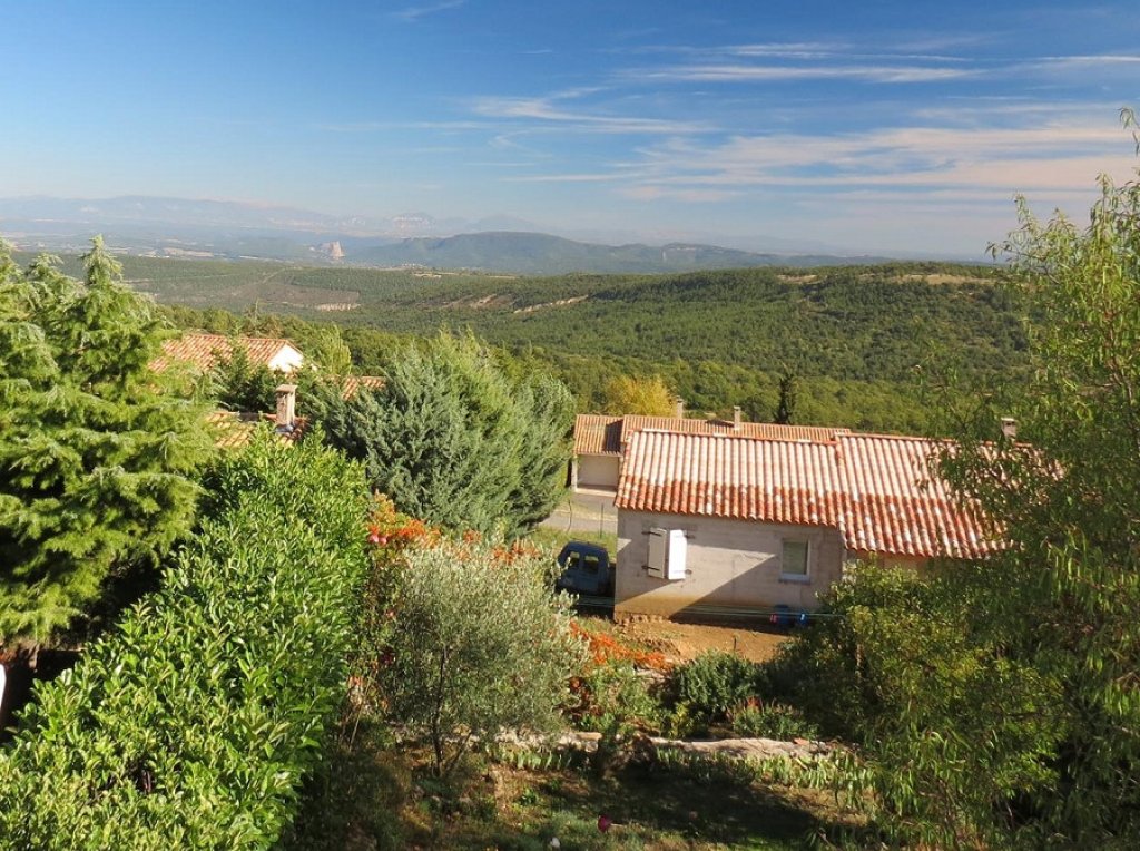 Panorama depuis Vach&egrave;res.