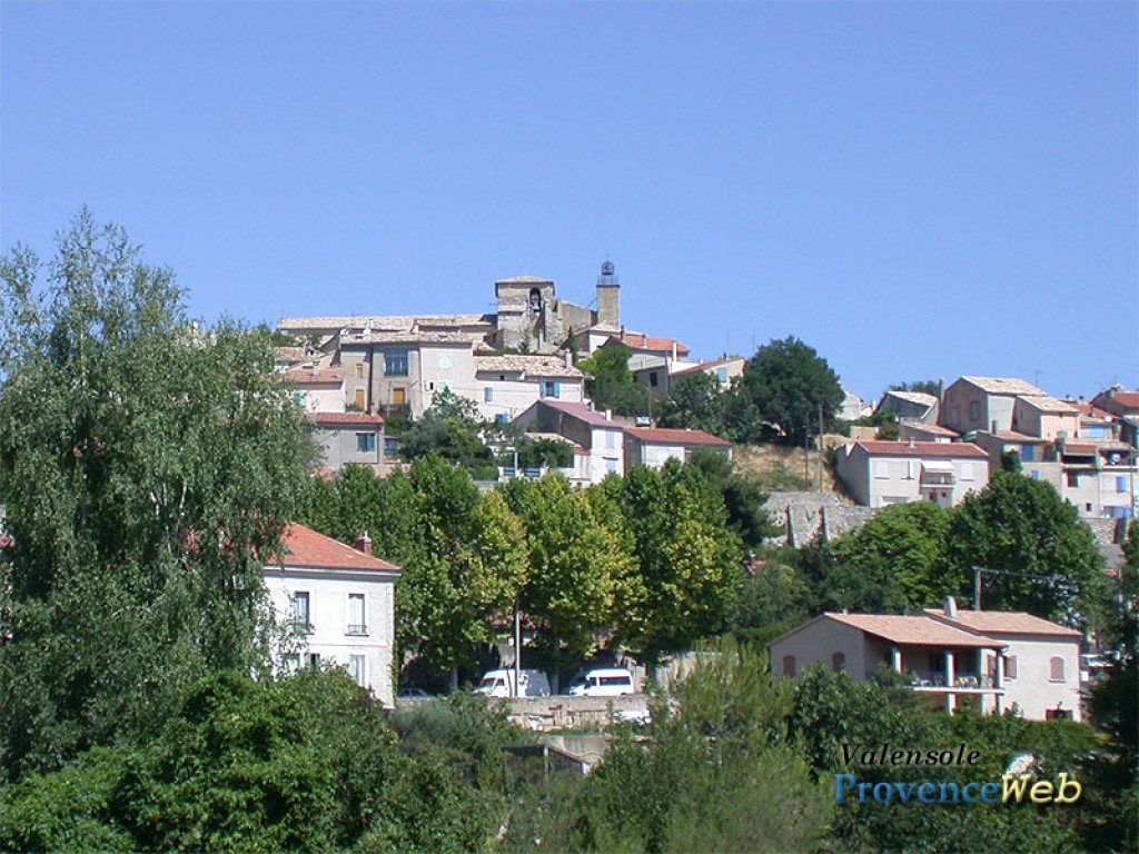 Village de Valensole.